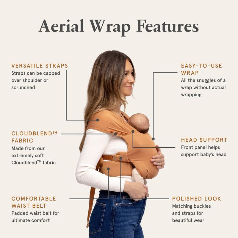 Wildbird Aerial Buckle Baby Wrap - Baby Carrier for Newborns