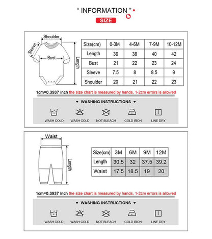 Newborn Baby Clothes 10-Piece 100% Cotton Soft Comfortable Unisex Baby Gift Set, Suitable for 0-12 Months Baby Set
