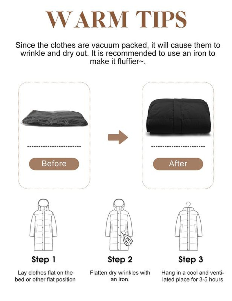 Long Quilted Coat Winter 