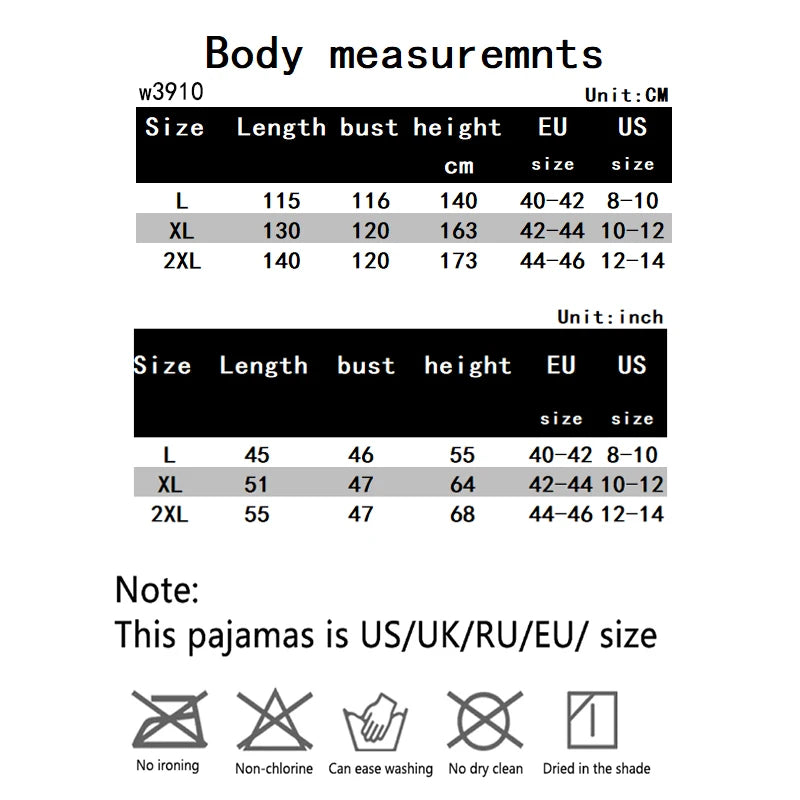 Thickened Warm plus Size Ladies Pyjamas Flannel Winter Striped Coral Velvet Long-Sleeved Nightwear Bathrobe One Piece Pajamas