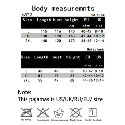 Thickened Warm plus Size Ladies Pyjamas Flannel Winter Striped Coral Velvet Long-Sleeved Nightwear Bathrobe One Piece Pajamas