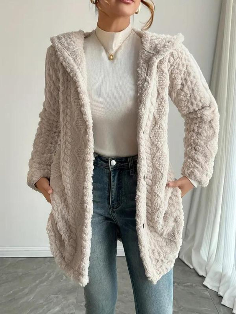 Fall & Winter Warm Fashion Long Sleeve Coat