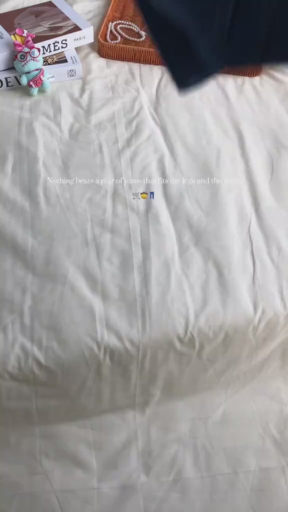 Women'S High-Waisted Wide-Leg Jeans